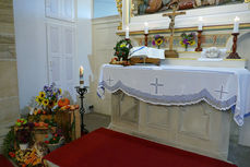 Familiengottesdienst zum Erntedankfest in der Weingartenkapelle (Foto: Karl-Franz Thiede)